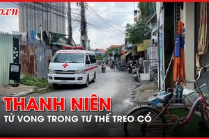 Phát hiện nam thanh niên chết trong tư thế treo cổ trong phòng trọ 