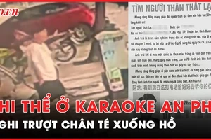 Thi thể ở karaoke An Phú là người Trung Quốc trượt chân té xuống hồ
