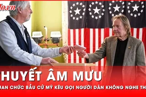 Quan chức bầu cử Mỹ kêu gọi người dân không nghe theo thuyết âm mưu