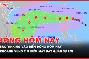 Nóng hôm nay: Đường đi của bão Yinxing vào Biển Đông; Tổ chức tìm kiếm máy bay quân sự Yak-130 rơi
