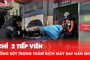 Video: Tình trạng 2 tiếp viên sống sót trong thảm kịch máy bay Hàn Quốc