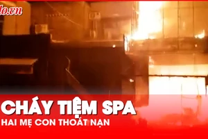 TP.HCM: Cháy tiệm spa lúc 1h sáng ở quận 6