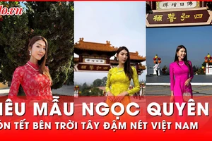 Thương Tết Việt nơi ấy - Kỳ 4: Siêu mẫu Ngọc Quyên đón năm mới ấm áp cùng mẹ và con trai tại Mỹ