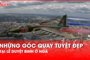 Những góc quay 'đậm chất điện ảnh' tại Lễ duyệt binh ở Nga khiến nhiều người trầm trồ