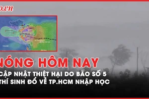 Nóng hôm nay: Cập nhật thiệt hại ban đầu ở các tỉnh miền Trung do bão số 5