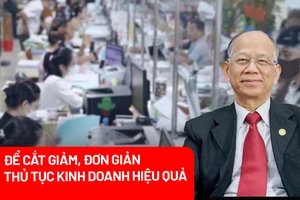 Cắt giảm, đơn giản hóa thủ tục kinh doanh: ‘Chủ trương 1, quyết tâm 10, cách làm hàng trăm’ 