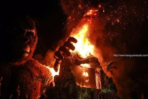 Cháy nổ tại buổi ra mắt phim Kong: Skull Island