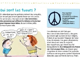 Pháp cho in tờ rơi giải thích vụ khủng bố Paris