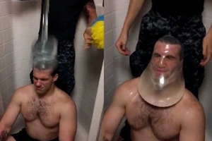 Giới trẻ ‘phát sốt’ với trào lưu đội bao cao su lên đầu