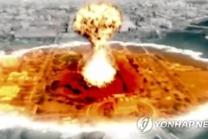 Triều Tiên tung video mô phỏng tấn công Washington bằng tên lửa từ tàu ngầm