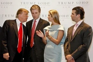 Hai con của ông Donld Trump sẽ không bỏ phiếu cho cha