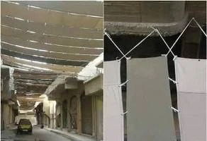 IS phủ bạt toàn thành trì Raqqa để tránh bị theo dõi