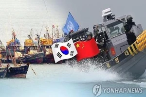 Hàn Quốc tính lắp đặt 80 khối đá ngăn tàu cá Trung Quốc