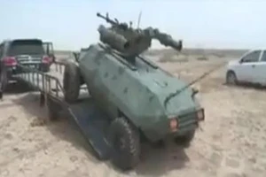 Iraq lần đầu điều robot ra chiến trường tiêu diệt IS