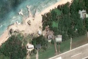 Xuất hiện 4 cấu trúc lạ trên đảo Ba Bình