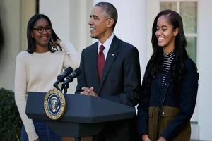 Ông Obama nói gì với con sau khi ông Trump thắng cử?