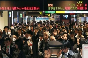 Nhật Bản gỡ bỏ cảnh báo sóng thần