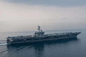 Tàu sân bay Mỹ đi vào biển Nhật Bản, áp sát Triều Tiên
