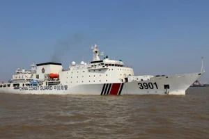 Trung Quốc điều 'siêu tàu' tới tuần tra biển Đông