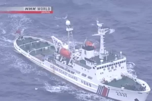 Nhật Bản tố 4 tàu tuần tra Trung Quốc áp sát Senkaku