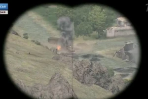 Đài Nga gắn clip game bắn súng mô tả chiến tranh Syria