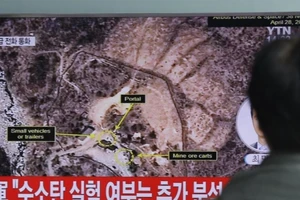 Bãi thử hạt nhân Triều Tiên sập tan tành