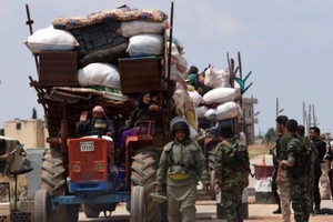 SOHR: Nga không kích ở Syria, 18 dân thường thiệt mạng