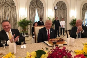 Ông Trump được tổ chức sinh nhật sớm tại Singapore