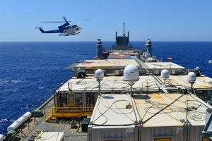 Iran tố tàu Mỹ chở chất hóa học tới Syria, Iraq