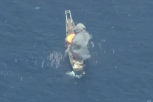 Tên lửa Mỹ-Nhật đánh chìm tàu chiến trong tập trận RIMPAC