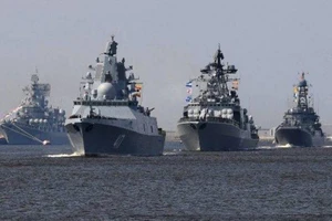 Giải mã vụ hàng loạt tàu chiến Nga hiện diện ở Syria