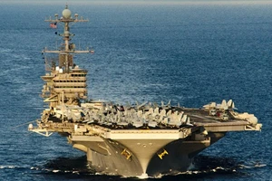 Mỹ điều siêu tàu sân bay đến Trung Đông đối phó Iran