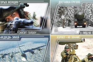 Nga tiết lộ 'vũ khí bí mật' trong bộ lịch 2019