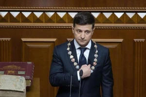 Ông Zelenskiy nói gì trong lễ nhậm chức tổng thống Ukraine?