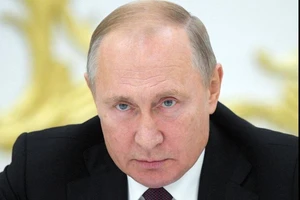 Tổng thống Nga Vladimir Putin.