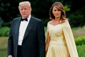 Tổng thống Mỹ Donald Trump và Đệ nhất phu nhân Melania.