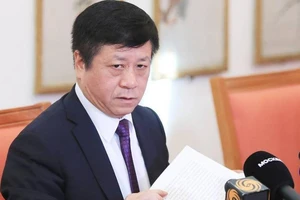 Đại sứ Trung Quốc tại Nga Zhang Hanhui. 