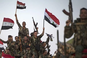 Quân đội Syria. Ảnh: AFP