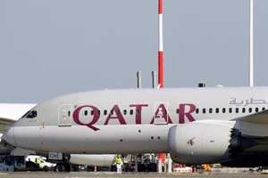 Một máy bay của Qatar. Ảnh: REUTERS