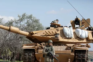 Binh sĩ Thổ Nhĩ Kỳ ở phía đông tỉnh Idlib (Syria). Ảnh: AFP