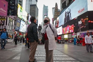 Quảng trường Thời đại ở New York, Mỹ.