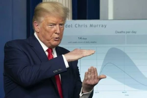 Tổng thống Mỹ Donald Trump.