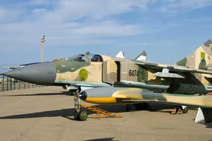 Tiêm kích MiG-23MS của Không quân Libya. Ảnh: SPUTNIK