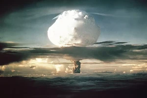 Mỹ thử bom nhiệt hạch Ivy Mike năm 1952.