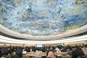 Một phiên họp của Hội đồng Nhân quyền Liên Hợp Quốc ở Geneva (Thụy Sĩ). Ảnh: AFP