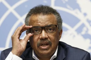 Tổng giám đốc Tổ chức Y tế Thế giới (WHO) Tedros Adhanom Ghebreyesus. Ảnh: AP