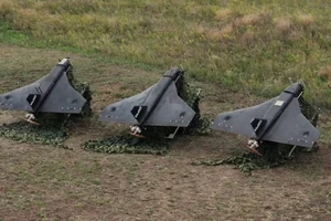 UAV làm bằng xốp của Nga xuất hiện tại Ukraine