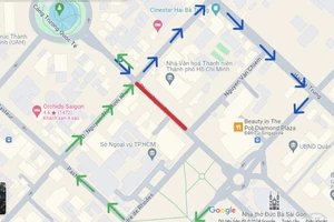Nhiều tuyến đường ở quận 1 hạn chế xe lưu thông trong 3 ngày
