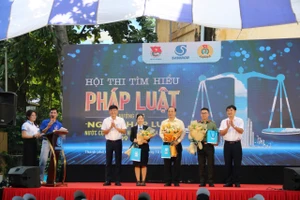 Tổng Công ty Cấp nước Sài Gòn tổ chức cuộc thi tìm hiểu pháp luật 