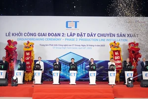 Khởi công nhà máy chip bán dẫn đầu tiên do người Việt làm chủ công nghệ